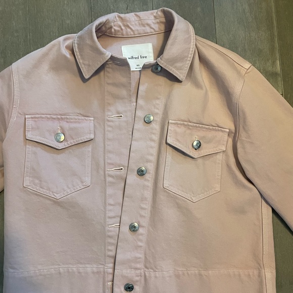 Aritzia pink Wilfred free jacket XXS BNWOT - Picture 8 of 8